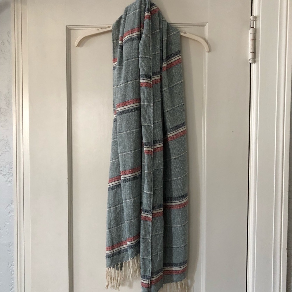 Madewell Striped Cape Scarf 🧣